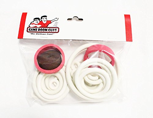 Game Room Guys 1976 Gottlieb Buccaneer Pinball White Rubber Ring Kit