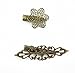 yueton Pack of 6 Vintage Leaf Flower Shape Hair Clip Headwear Lady Hair Accessories