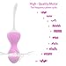 YUECHAO Kegel Exercise Balls - Ben Wa Ball for Women Wireless Remote Control Massager for Beginners- Doctor Recommended Bladder Control & Pelvic Floor Exercises