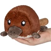 Squishable - Snugglemi Snackers Baby Platypus - 10 in - Soft Toy Collectible Stuffed Animal - Beans