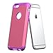 LUVVITT [Ultra Armor] Shock Absorbing Case Best Heavy Duty Dual Layer Tough Cover for Apple Phone 6 / Phone 6s (4.7) Purple/Pink