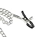 Three-Headed Clip Chain Jewelry Adjustable Clip (Silver)
