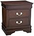 Coaster Home Furnishings Louis Philippe 2-drawer Nightstand Cappuccino
