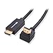 Cable Matters Right Angle HDMI Cable with One 270 Degree Elbow 6 Feet - HDR and 4K Resolution Ready