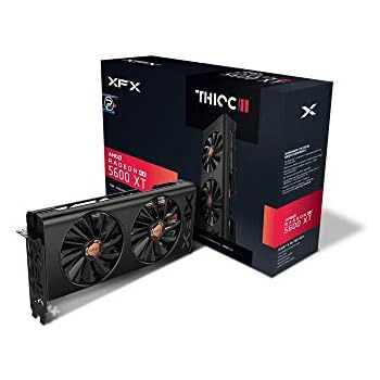 XFX RX 5600 XT Thicc II PRO 6GB GDDR6 Boost UP to 1620MHz 3xDP HDMI PCI-E 4.0 Graphics Card RX-56XT6DFD6