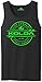Koloa Surf(tm) Thruster Surfboard Logo Tank Top-Black/green-XL