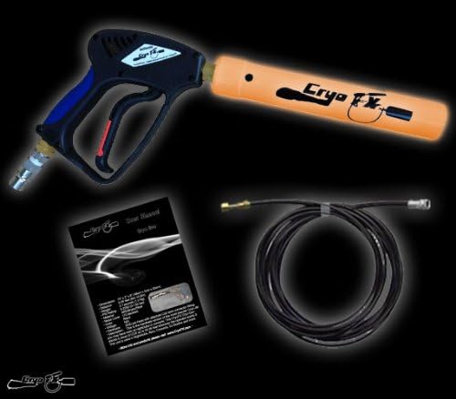 CryoFX Cryo Gun NEON Orange - Handheld CO2 Cannon, Kryo Jet, Fog Cryo Jet Blaster