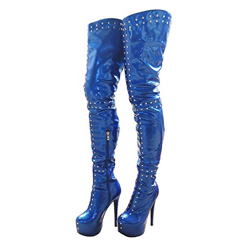 Kitulandy-Womens-Over-The-Knee-Boots-Platform-Thigh-High-Shoes-High-Heels-Rivet-Booties