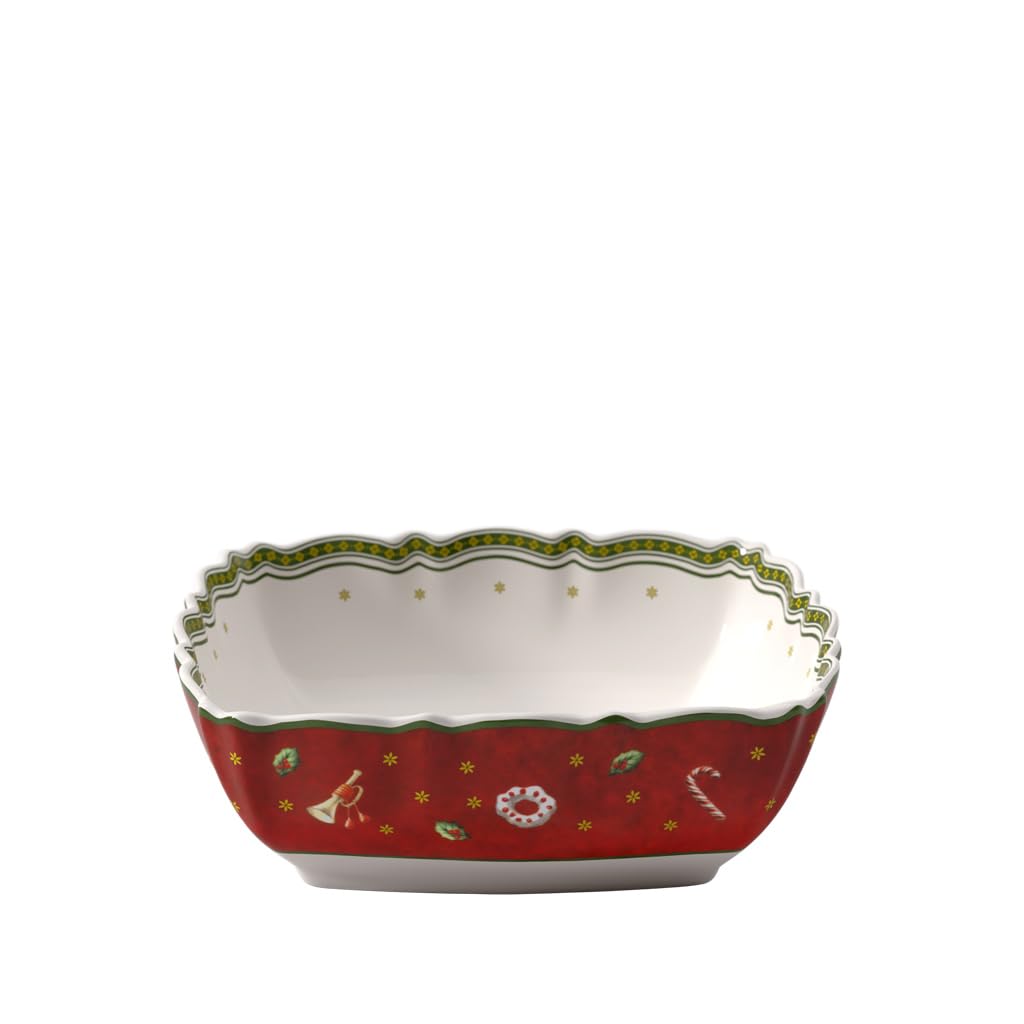 Villeroy & Boch Delight Serving Bowl, Red, Small Image Villeroy & Boch Delight Serving Bowl, Red, Small Image