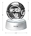 AXAYINC 3D Crystal Ball LED Night Lights Advance Laser Engraving Children's Gift(MH)
