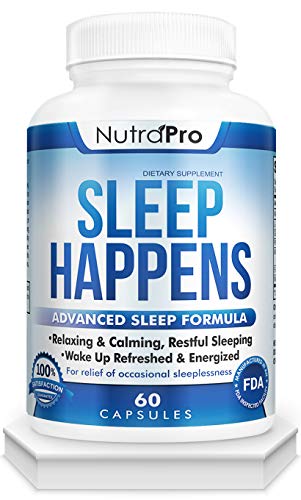 Natural Sleep Aid for Adults for Deep Sleep with CPAP Machine for Sleep Apnea. with Melatonin and GABA.Made in GMP Certified Facility.