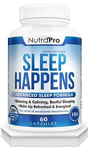 Natural Sleep Aid for Adults. Sleep Pills for Insomnia,Sleeping Disorders Anxiety and Deep Sleep.Best Sleeping Pill for Enegized Mornings. with Melatonin,GABA and 5-HTP.