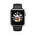 Apple Watch Series 2, 42mm Space Black Stainless Steel Case with Black Sport Band (Renewed)