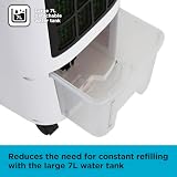 BLACK+DECKER Portable 2-in-1 Air Cooler 65W 7L Tank BXAC65001GB view 4
