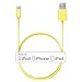 iPhone charger, Anker Lightning to USB Cable (3ft) for iPhone 6s 6 Plus 5s 5c 5, iPad Air 3 2, iPad mini 4 3 2, iPad 4th gen, iPod touch 5th gen / 6th gen / nano 7th gen [Apple MFi Certified] (Yellow)