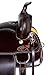 AceRugs Trail Riding Horse Saddle Set Western TACK Headstall REINS Breastplate Premium Cowhide Leather (Brown Dark, 17)thumb 4