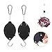 Retractable Plant Pulley Adjustable Hanging Flower Basket Hook Hanger for Garden Planters Flower Baskets Pots and Birds Feeder Hanging Basket Plant Grow Light Indoor Outdoor Decoration – 2 Packthumb 4