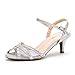 Dream Pairs Women's Nina Low Heel Pump Sandals