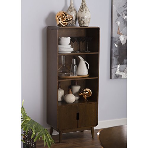 Belham Living Carter Mid Century Modern Bookcase Pricepulse