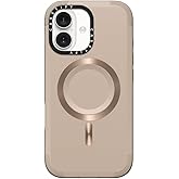 CASETiFY Force iPhone 17 Case [Slim/Compatible with Magsafe / 6.5 ft. 3X Military Grade Drop Protection] - Taupe