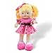 Annie 14" Rockabilly Rag Doll in Pink