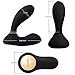 SVAKOM Sex Toys Vibrating Anal Plugs with 2 Powerful motors ,Prostate Massager and G-Spot Vibrator with 10 Stimulation Modes Improve Urinary and Sexual Performance,Black