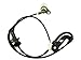 MUCO New 1 Pair ABS Wheel Speed Sensor Rear Left Right Side for 1993-2004 Lexus ES300 Avalon Camry Solara 89546-33020/89545-33020