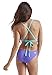 Speedo Women's Missy Franklin Signature Collection Endurance Lite Color Block Tie Back One Piece Swimsuit, Size 28, Wisteria