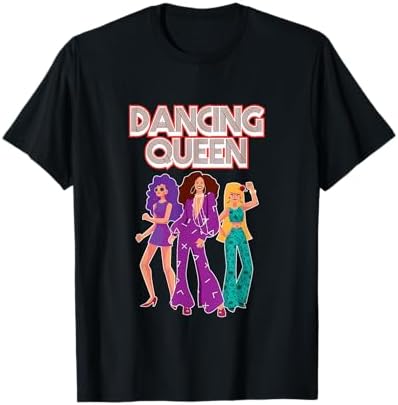 Amazon.com: Dancing Queen Shirt Vintage Dancing 70s T-Shirt T