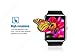StarryBay Smart Watch Bluetooth Sweatproof Wrist Watch with Touch Screen for Notification Push /Handsfree Call for Andorid - black