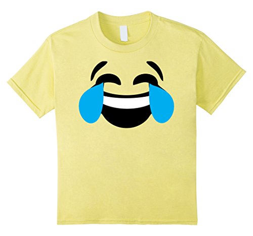 Emoji Halloween Costume Laughing Tears of Joy Emoji Yellow