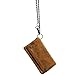BARON of MALTZAHN Men's Wallet with Chain Carnegie Brown Rugged-Hide-Leather
