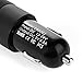 Car Charger, Eleckey 4.8A Dual USB Port Car Charger Portable Travel Charger Rapid Car Charger Auto Adapter for iPhone 6 Plus/6/5S/5/4, iPad, Samsung Galaxy, Smart Phone, Tablets (Black)