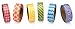Washi Tape | Evermae Design Co. -- Rainbow Prism Premium Japanese Washi Tape, Set of 6 Rolls