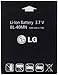 LG EAC61700902 Lithium Ion Battery for LG BL-40MN/Xpression C395/Rumor Reflex LN272 - Original OEM - Retail Packaging - Black