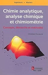 Chimie analytique, analyse chimique et chimiométrie