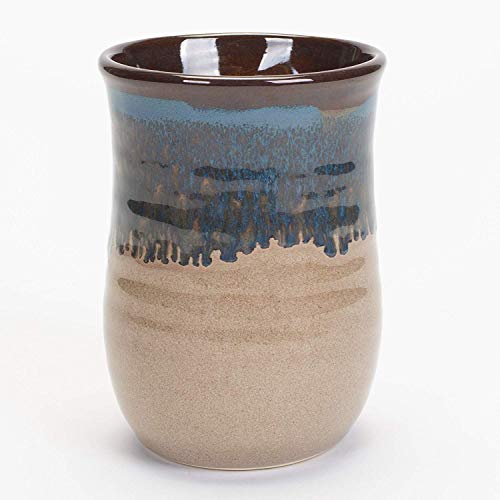 Clay in Motion Handwarmer Mug (14 Ounce Right, Mudslide)