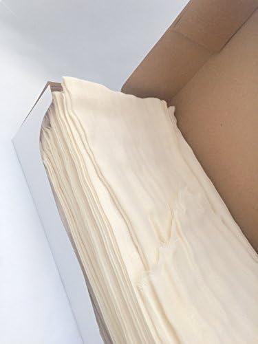 DeRoyal Natural Cheesecloth for Cooking, Reusable, Grade 50, 100% Unbleached Cotton, 28x24 Medium Mesh, 60 Yards Packed in IdealFold Box