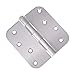 Stylever 18 Pack, Residential and Commercial Door Hinges 4 Inch Satin Nickel Finish Reversible Hinges, 5/8