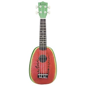 Robolife IRIN 21 inch 4 String Hawaii Basswood Ukulele Watermelon Mini Guitar Musical Instrument