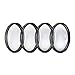 77mm Close-Up Filter Set (+1, +2, +4 and +10 Diopters) Magnification Kit For Canon Digital EOS Rebel SL1, T1i, T2i, T3, T3i, T4i, T5, T5i EOS 60D, EOS 70D, 50D, 40D, 30D, EOS 5D, EOS 5D Mark III, EOS 6D, EOS 7D, EOS 7D Mark II, EOS-M Digital SLR Cameras Which Has Any Of These Canon Lenses 16-35mm f/4L, 17-40mm, 17-55mm, 24-70mm, 24-105mm, 28-300mm, 70-200mm 2.8 IS USM II, 100-400mm, 24mm f/1.4L, 24mm f/2.8 STM, 300mm f/4.0L IS, 400mm f/5.6L