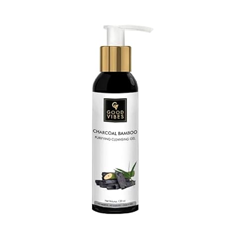 good vibes face wash charcoal