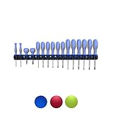 Olsa Tools Magnetic Screwdriver Organizer | Premium Quality Magnetic Tool Holder | Fits up to 16 Screwdrivers | Blue