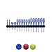 Olsa Tools Magnetic Screwdriver Organizer | Premium Quality Magnetic Tool Holder | Fits up to 16 Screwdrivers | Blue primary