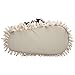 Fuzzy Friends Women's Cow Slipper,White,One Size
