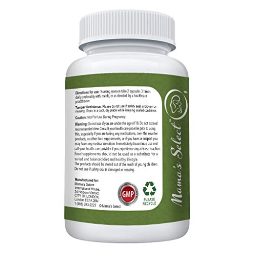 Fenugreek Capsules For Increased Breast Milk Supply During