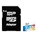 Silicon Power 128GB up to 75MB/s MicroSDXC UHS-1 Class10, Elite Flash Memory Card with Adapter (SP128GBSTXBU1V20SP)