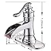BWE Bathroom Faucet Chrome Waterfall Sink Bath Faucets Single Handle Hole Lavatory Vanity Restroom Commercial Water Supply Lines Hose Polished Lead-Free