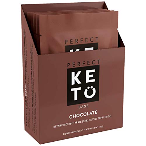 Perfect Keto Exogenous Ketone Salts 5 Single Pack Samplers- Chocolate