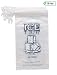 Party Bargains Plastic Ice Bags with Drawstring | 8 Lb. Durable & Heavy-Duty Ice-Bag Storage | 11 x 19 Inch | 50 Count